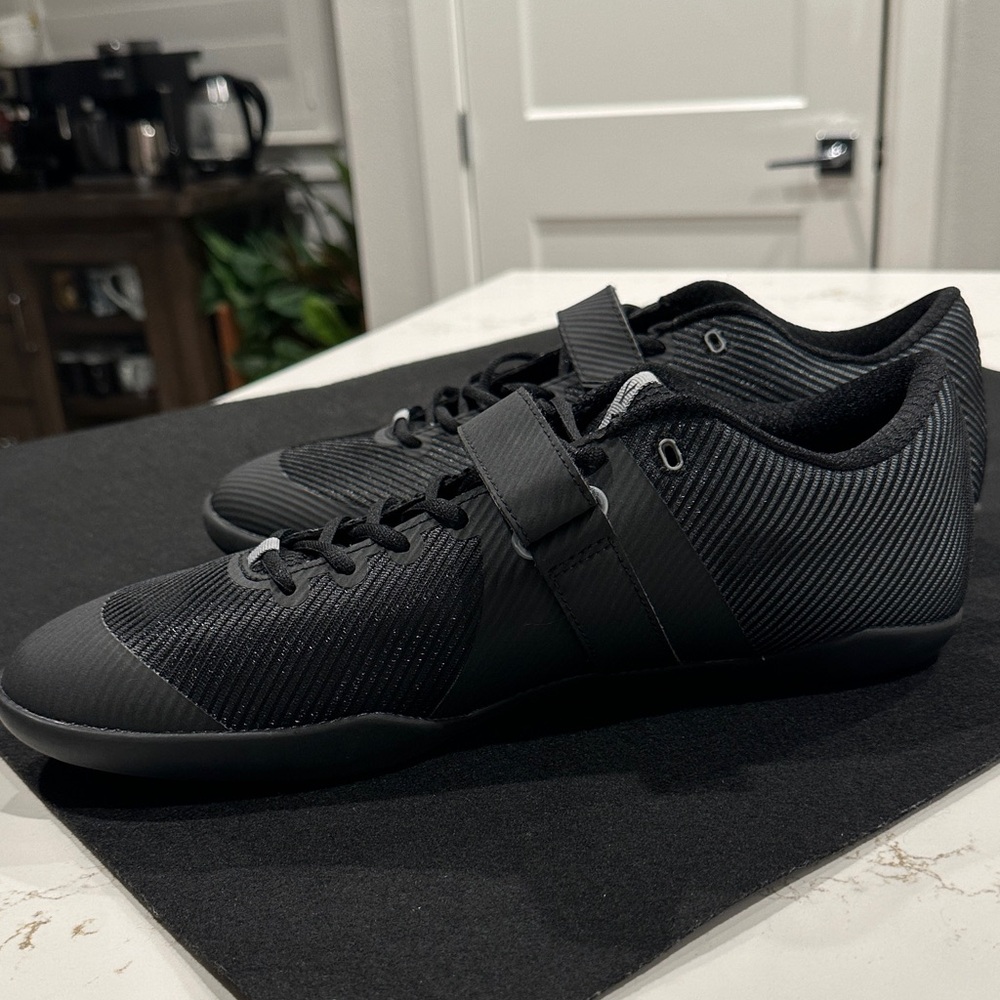 NWOT Men’s Velaasa Strake Weightlifting Sole Size 16 Triple Black Shoe Sneakers - Picture 13 of 13